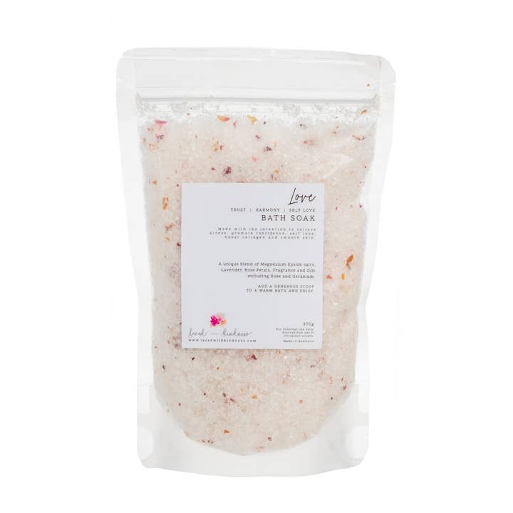 Bath soak - Love for wholesale by Laced with kindness