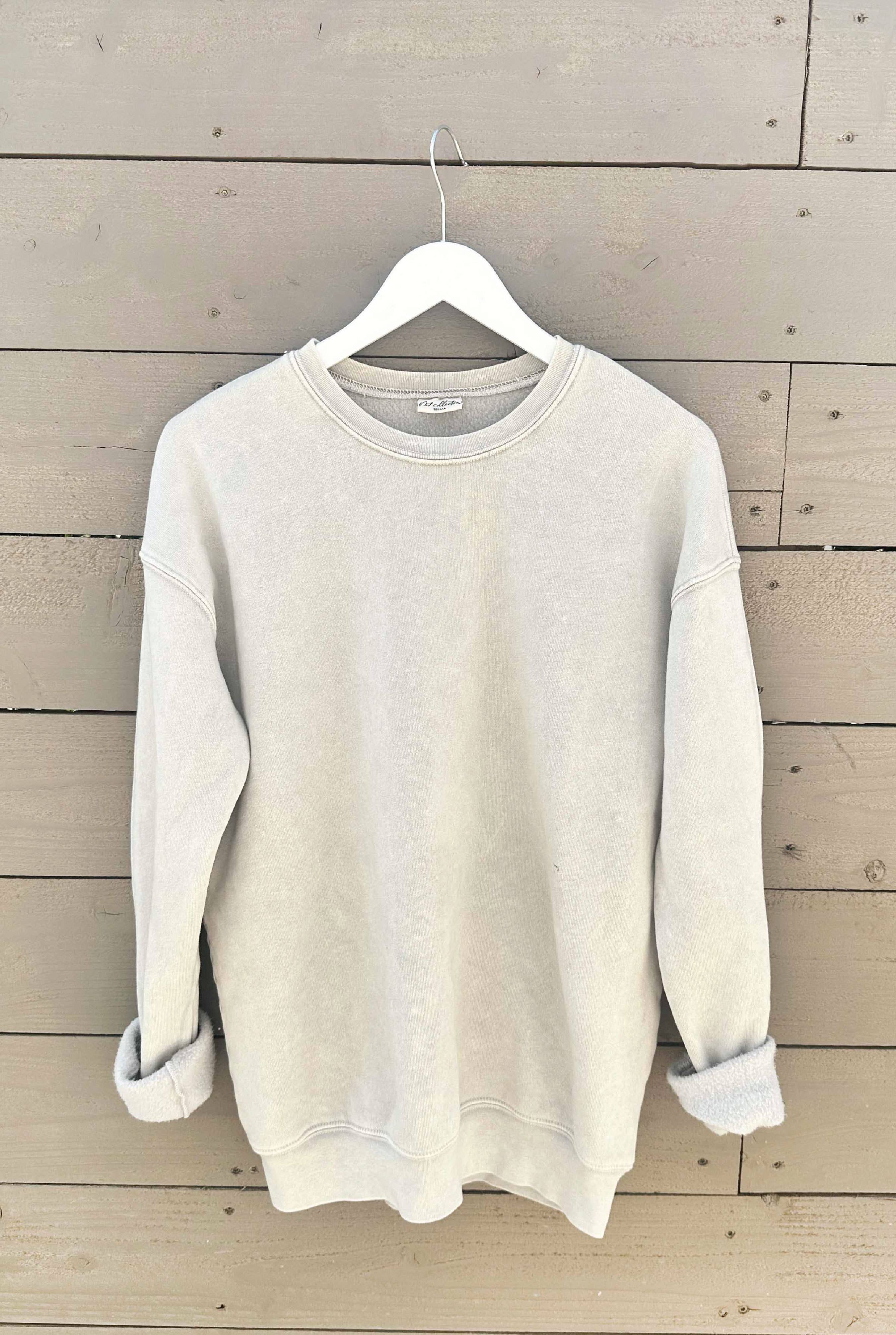 OAT COLLECTIVE - Wholesale Sweatshirt - Women's - Basic Mineral Sweatshirt1