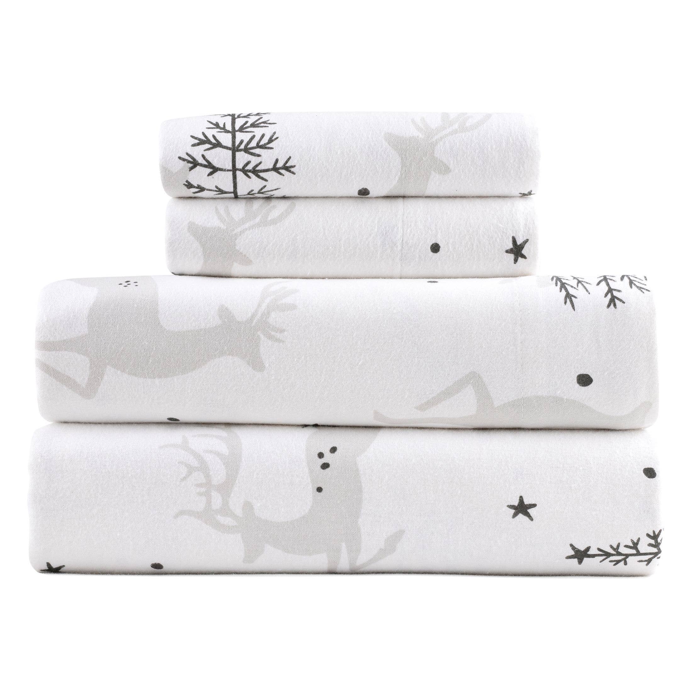 Bed Bath Fashions - Vente Parures de lit - Ensemble de draps en flanelle 100 % coton turc Kathy Ireland35