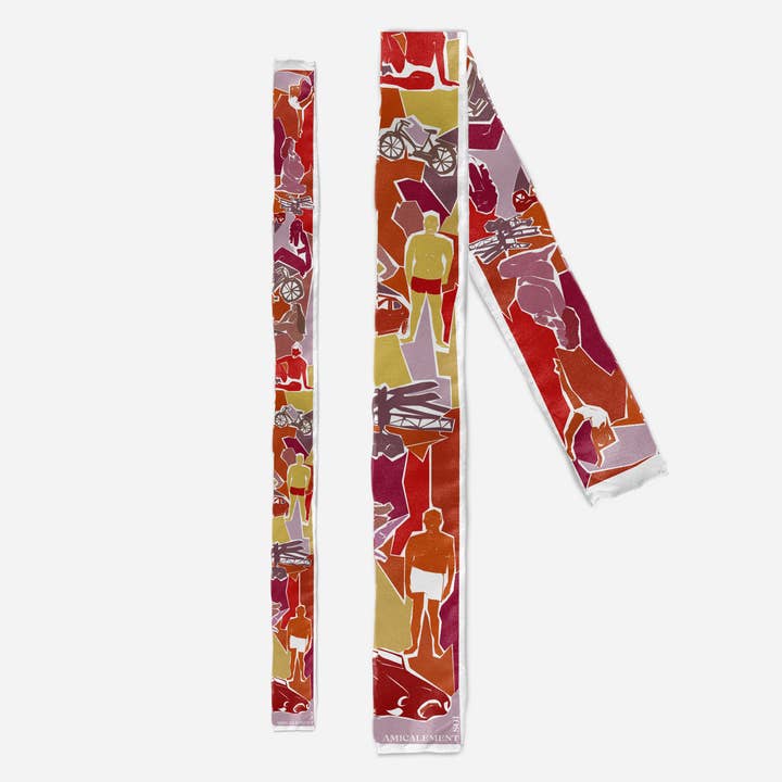 LAVALLIÈRE FUTURISMO - RÖD för wholesale av AMICALEMENT SOI