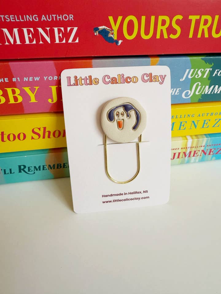 Gruseliger Keks-Lesezeichen | Polymer-Ton-Lesezeichen für den Großhandel von Little Calico Clay