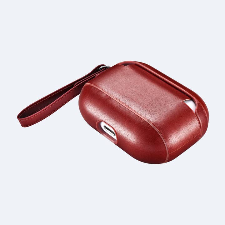 OXA LEATHER - Wholesale Earphone/Headphone Case - Unisex - Leather Apple AirPods Pro Case - Strap12