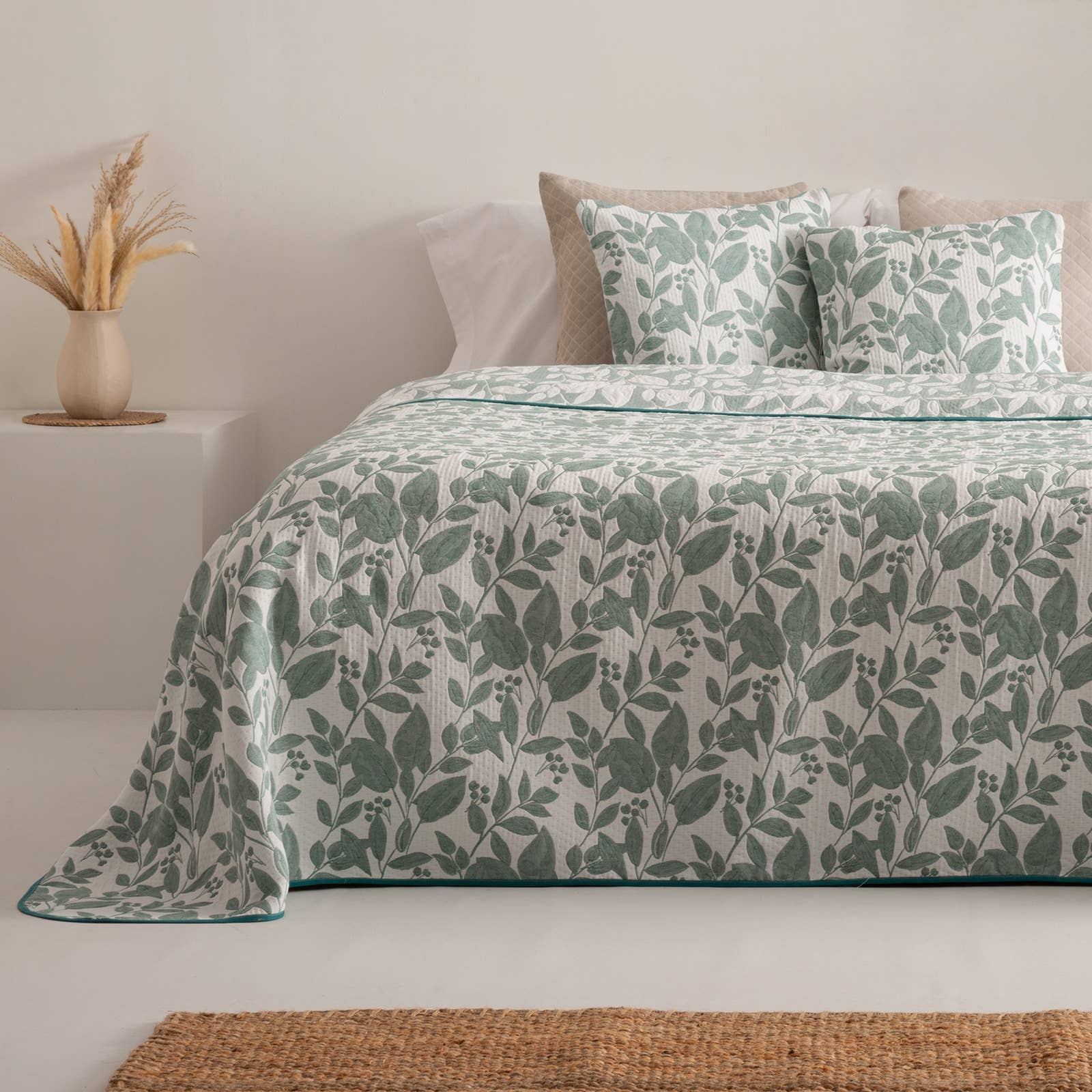 GAMUSI - Wholesale Quilt - Light cotton jacquard bedspread SALVI10