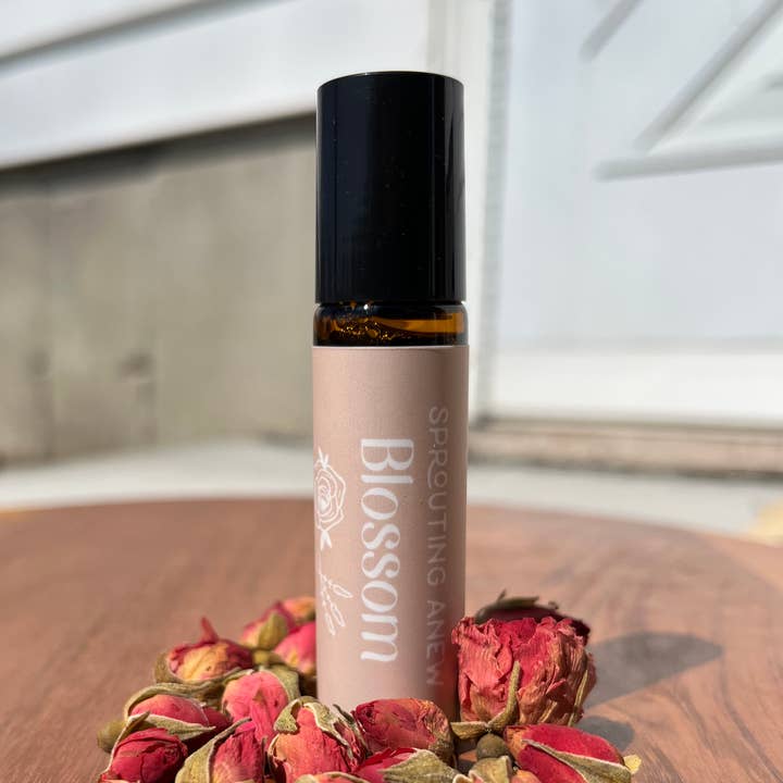 Blossom | Rose and Lavender Roller Bottle Perfume for wholesale by Sprouting Anew