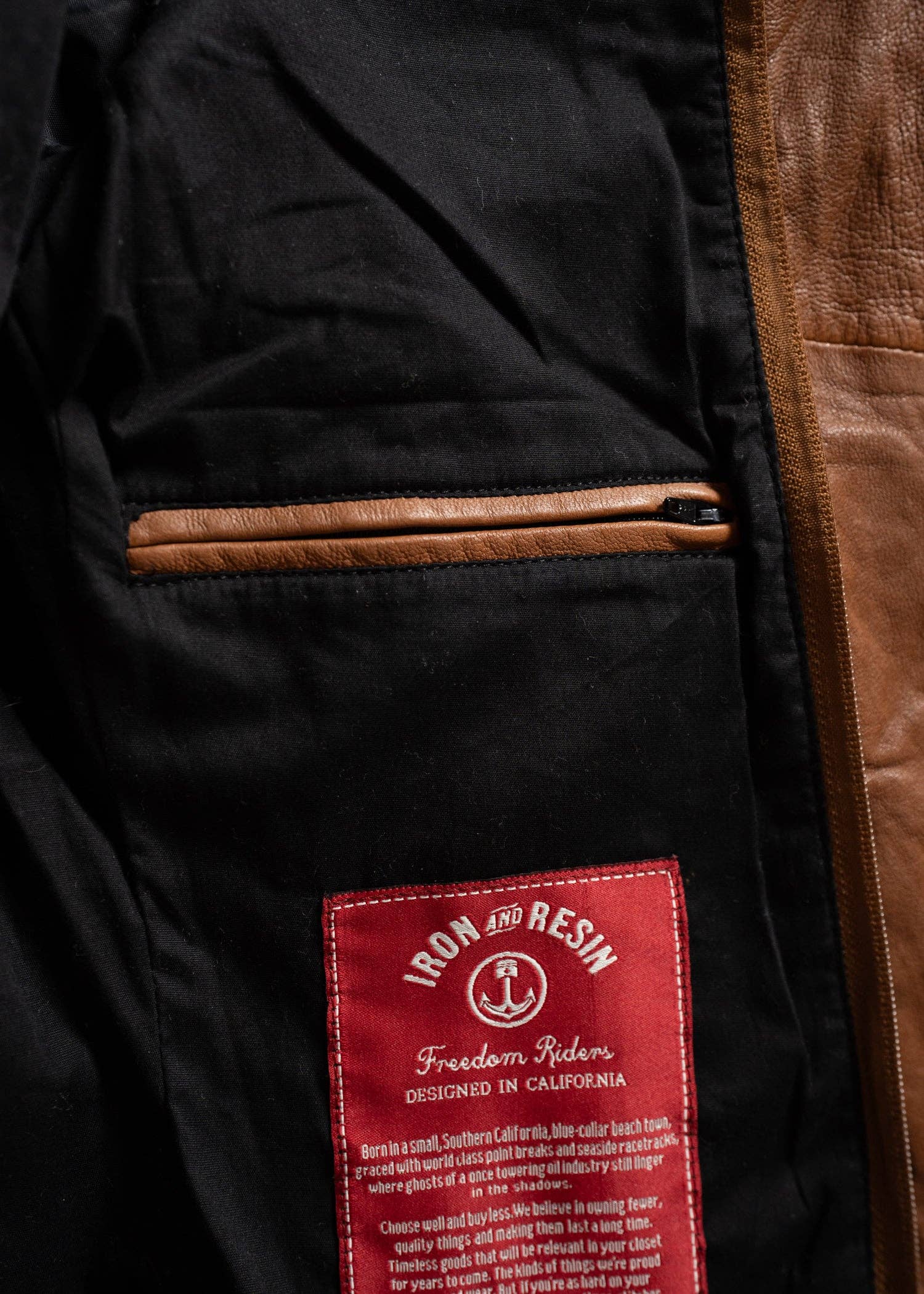 Iron & Resin - Vente Veste en cuir – femme - Veste Topanga pour femme18