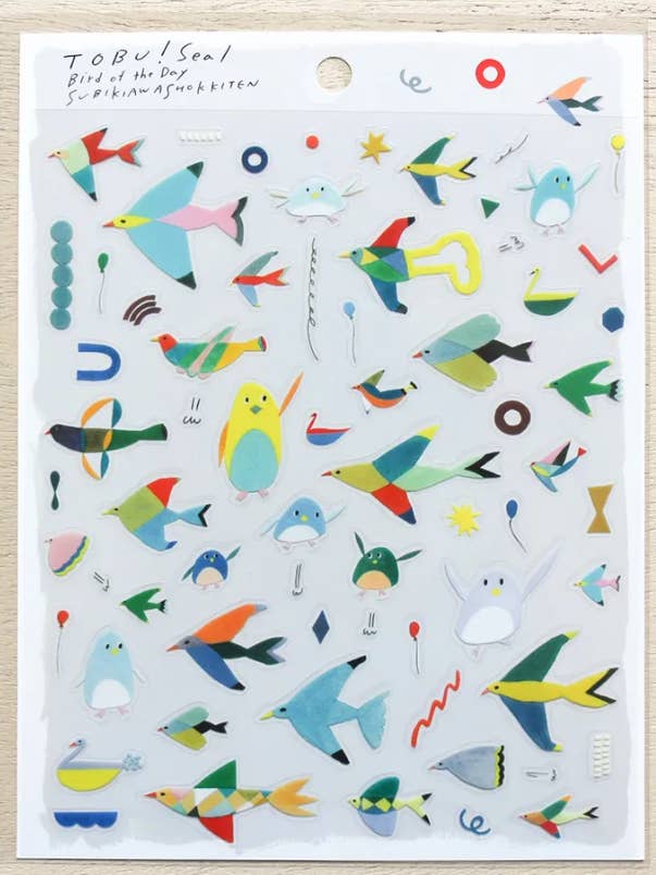 Subikiawa Japanische Aufkleber – TOBU! / UEKAE für den Großhandel von 「FUNJI」In Japan