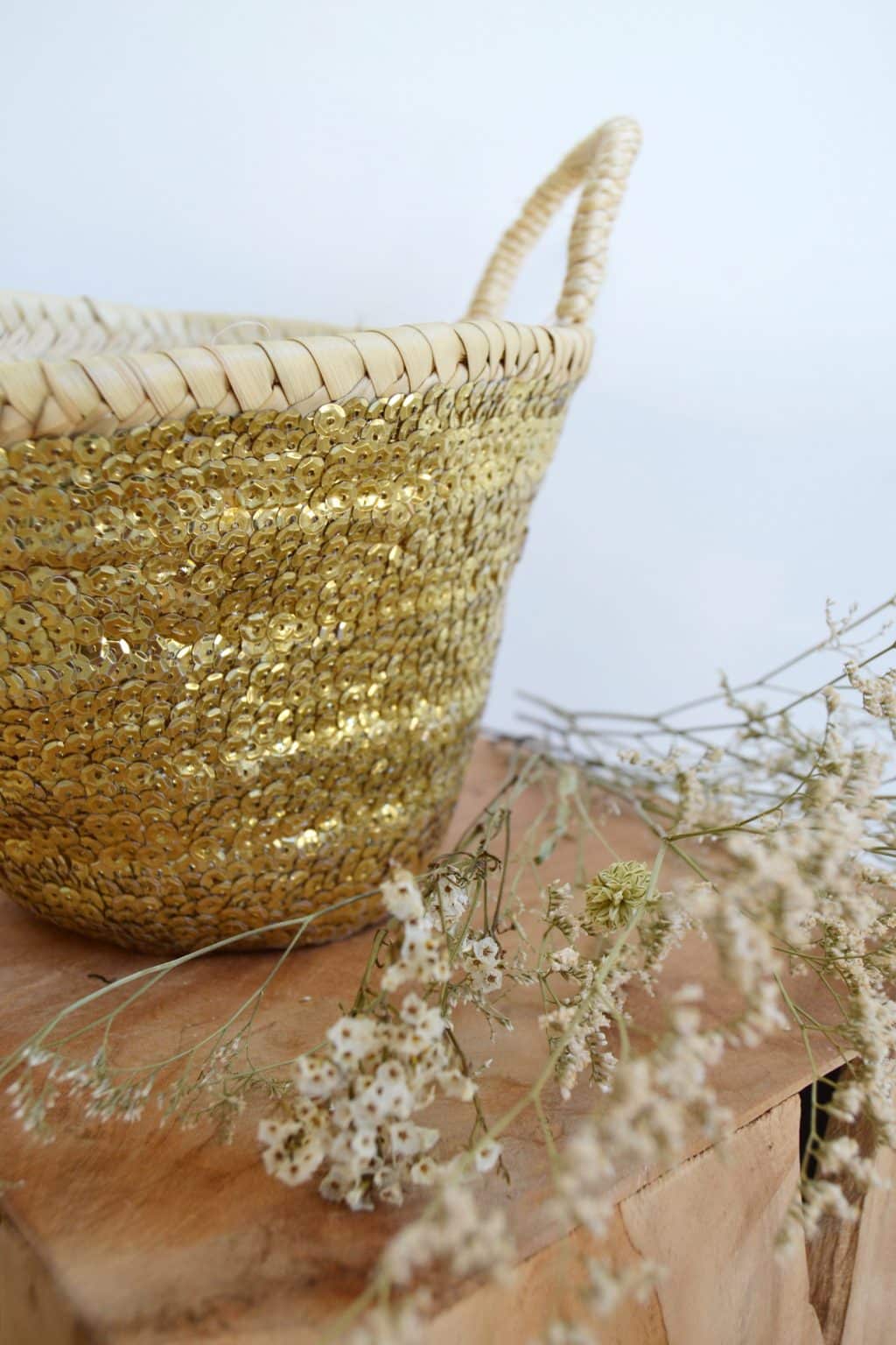 High crafty – wholesale Basket – Kids & baby – Small Glitter Basket for Children – Handmade Wicker 9