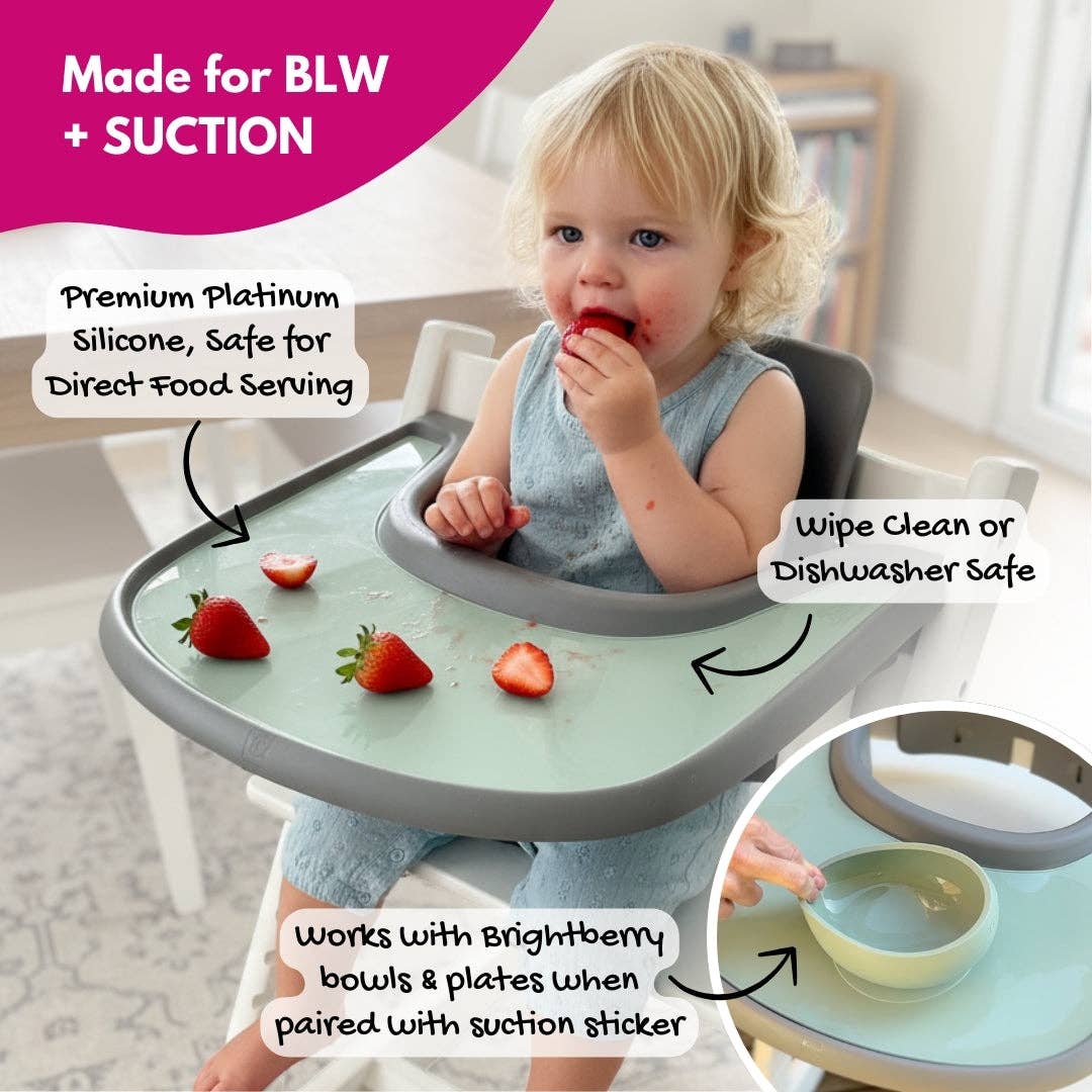 Brightberry – wholesale Bordstablett – Silikonmatta för Stokke Tripp Trapp matbricka1