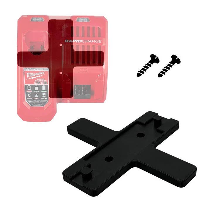 Milwaukee M12/M18 Cross-Shaped Charger Wall Mount for wholesale by Proto Market