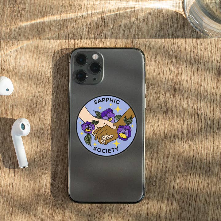 Luck and Lavender Studio - Wholesale Sticker - Sapphic Society Sticker5