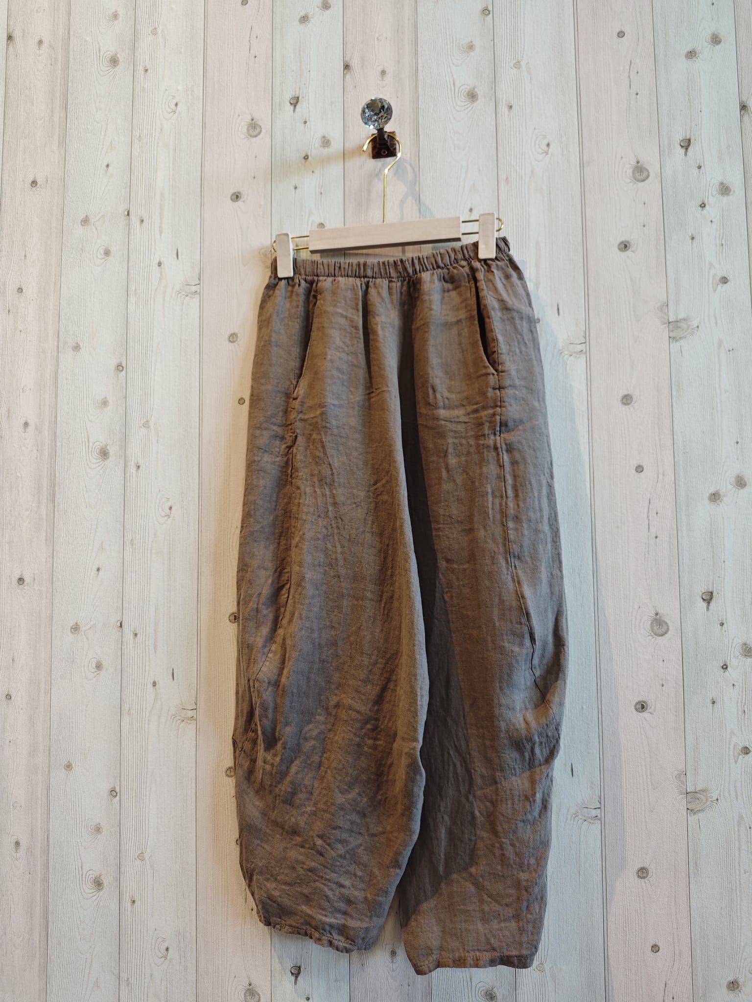 Linen & More - Wholesale Broek - Dames - REF 41482 ballonbroek van 100% linnen8