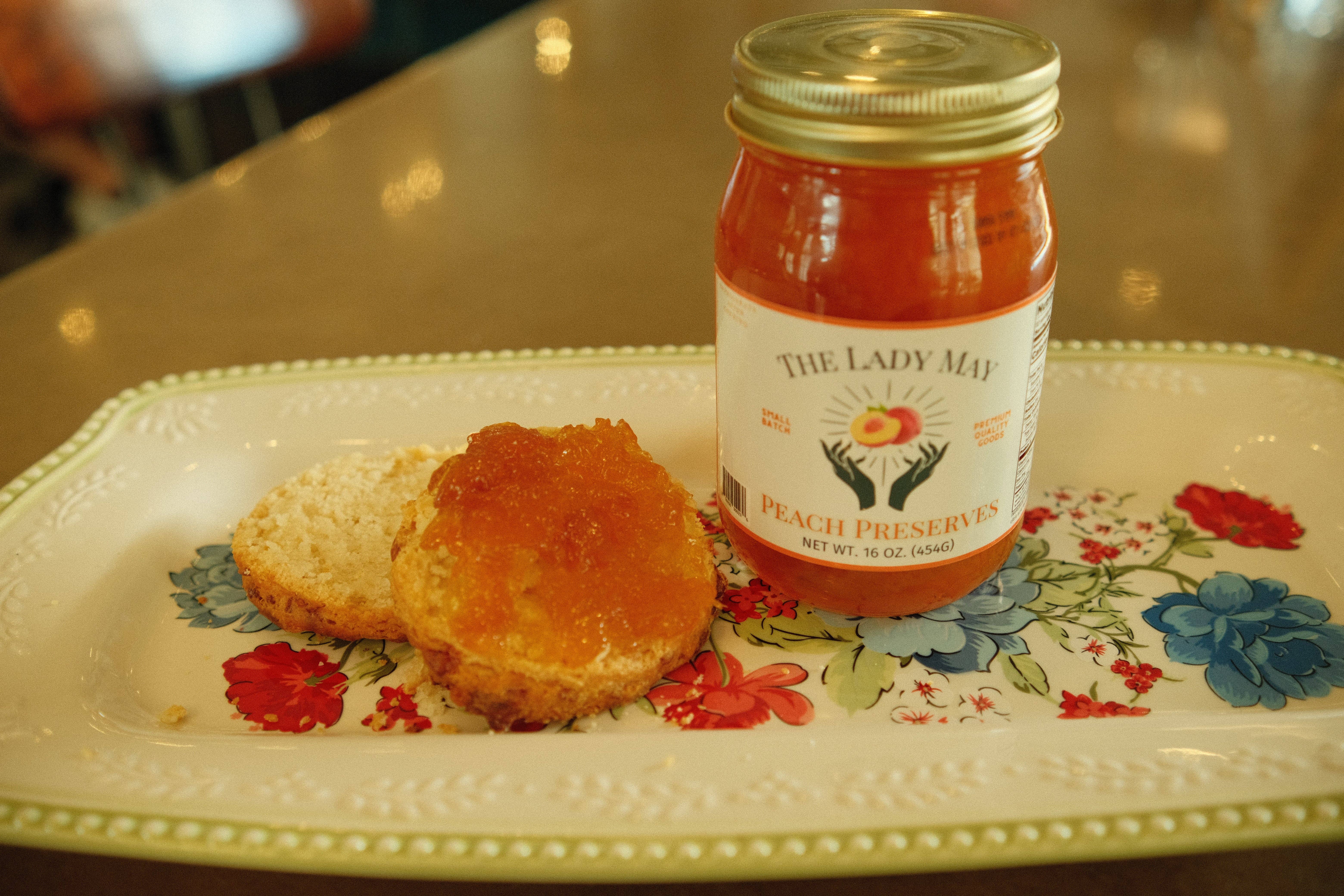 May's Market @ TLM - Wholesale Preserves - Southern Peach Preserves2