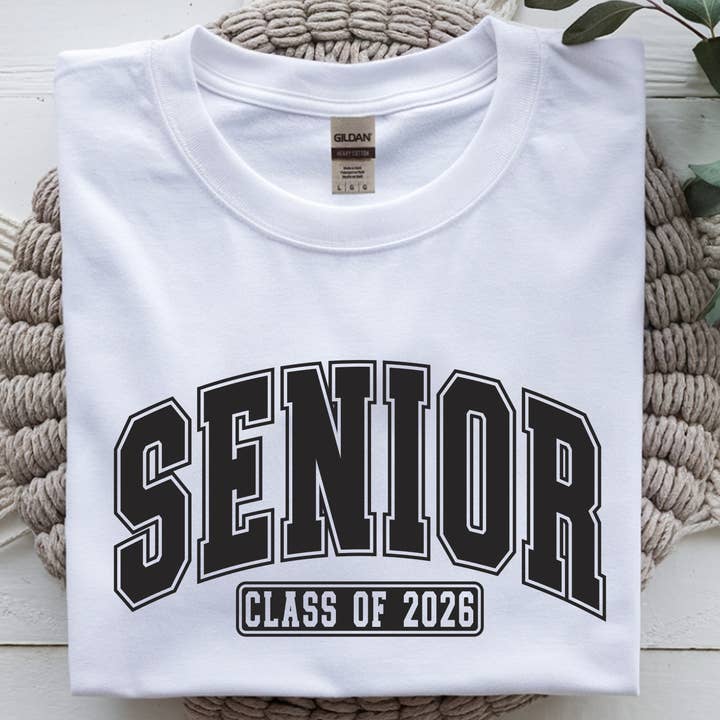 Senior Class of 2026 Unisex Graduation Graphic T-Shirt for wholesale by TheWorldOfMYes