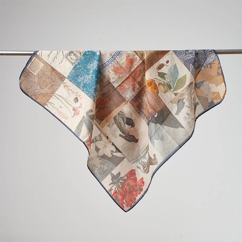 Marayn - Vendita all'ingrosso Sciarpa - Donna - Sciarpa in Misto Seta Leggera Primavera Estate Versatile70