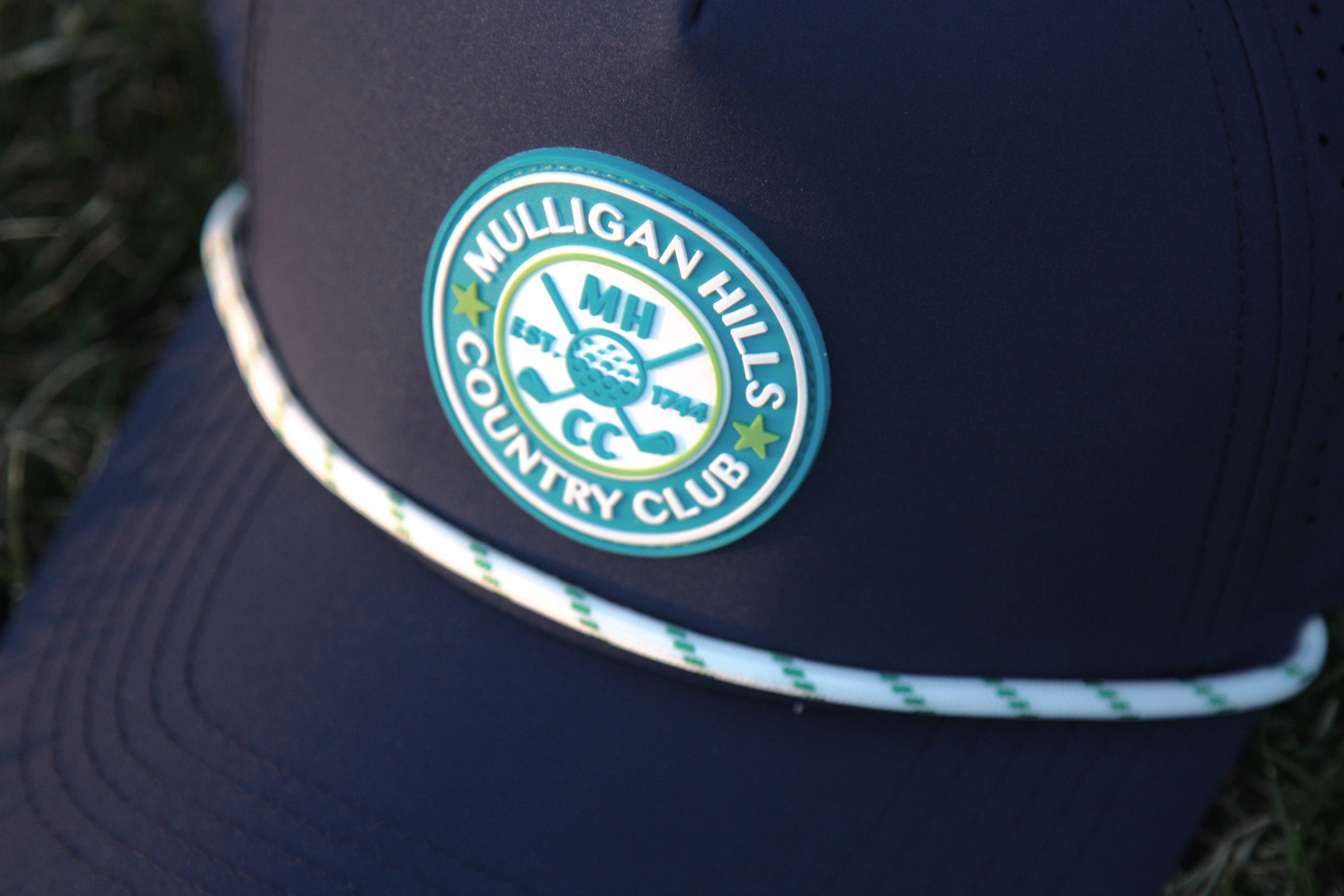 NateDuval.com - Wholesale Flat Brim Cap - Unisex - Mulligan Hills Country Club1