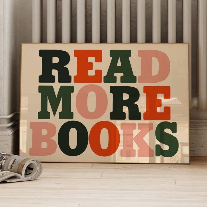 Read More Books Bold Print for wholesale by Lune Club