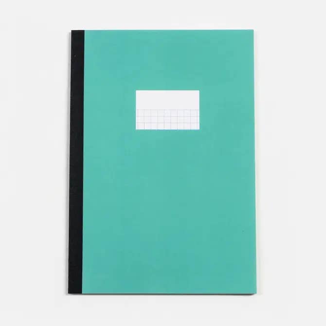 Caderno Paperways - Quadrado Careca - Verde-mar - M por atacado de Paperways