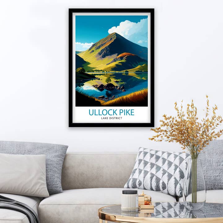 InkNPrintz – wholesale Art print – Ullock Pike Travel Poster5