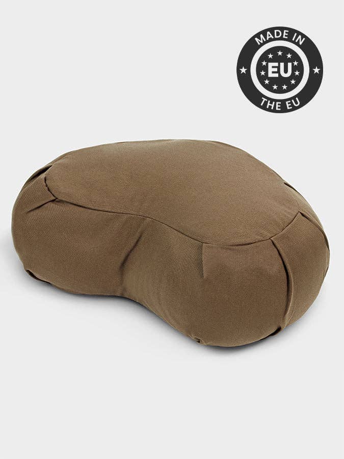 Yoga Studio Store - Wholesale Yoga Accessories - Yoga Studio European Organic Buckwheat Zafu Crescent Cushion12