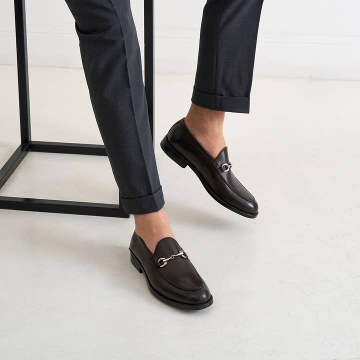 Dark Brown Loafer - Art.BP1352 for wholesale by British Passport