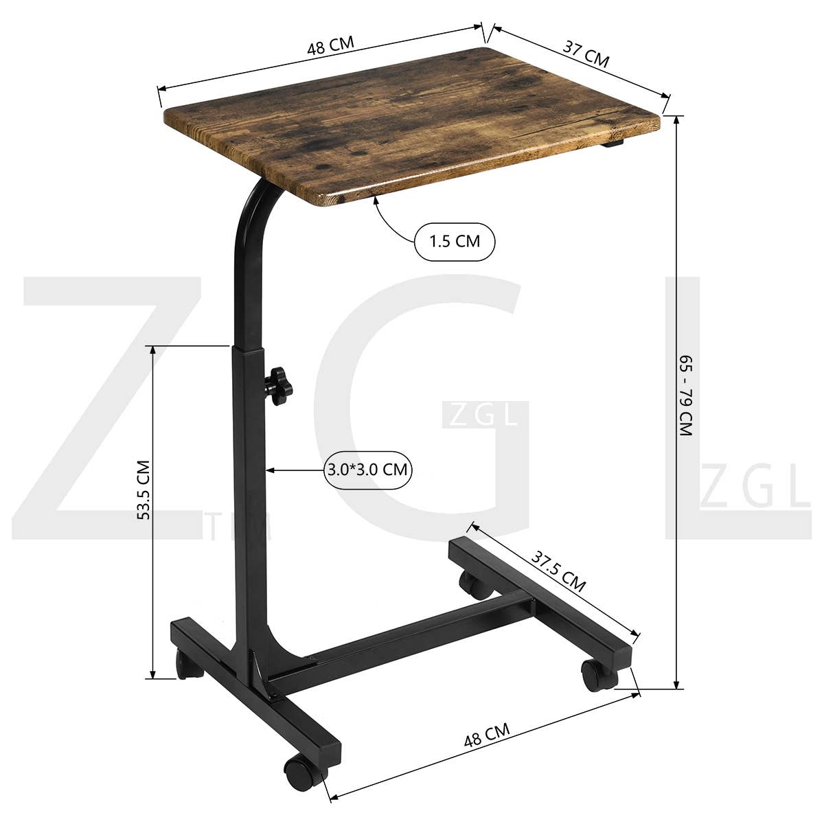 39F Inc. - Wholesale Desk Set - #Give Away#Adjustable Height Laptop Desk Convenient Workspac8