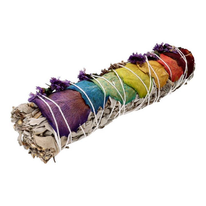 Vives de la Cortada S.L - Wholesale Sage Bundle - Large white sage with chakra petals