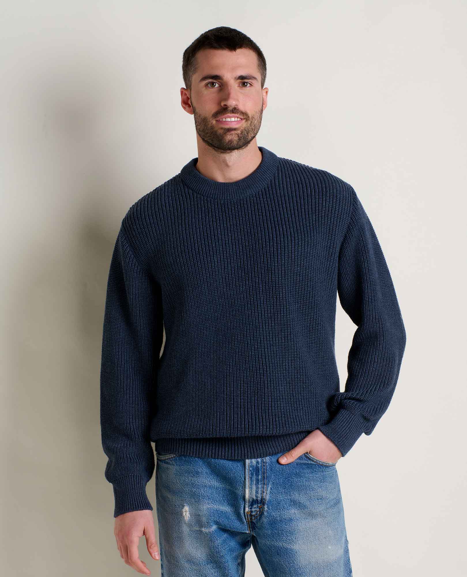 Toad&Co - Vente Pull en maille – homme - Pull Butte Crew F252