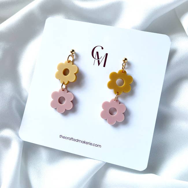 Daisy Dangles retrô por atacado de The Crafted Makerie