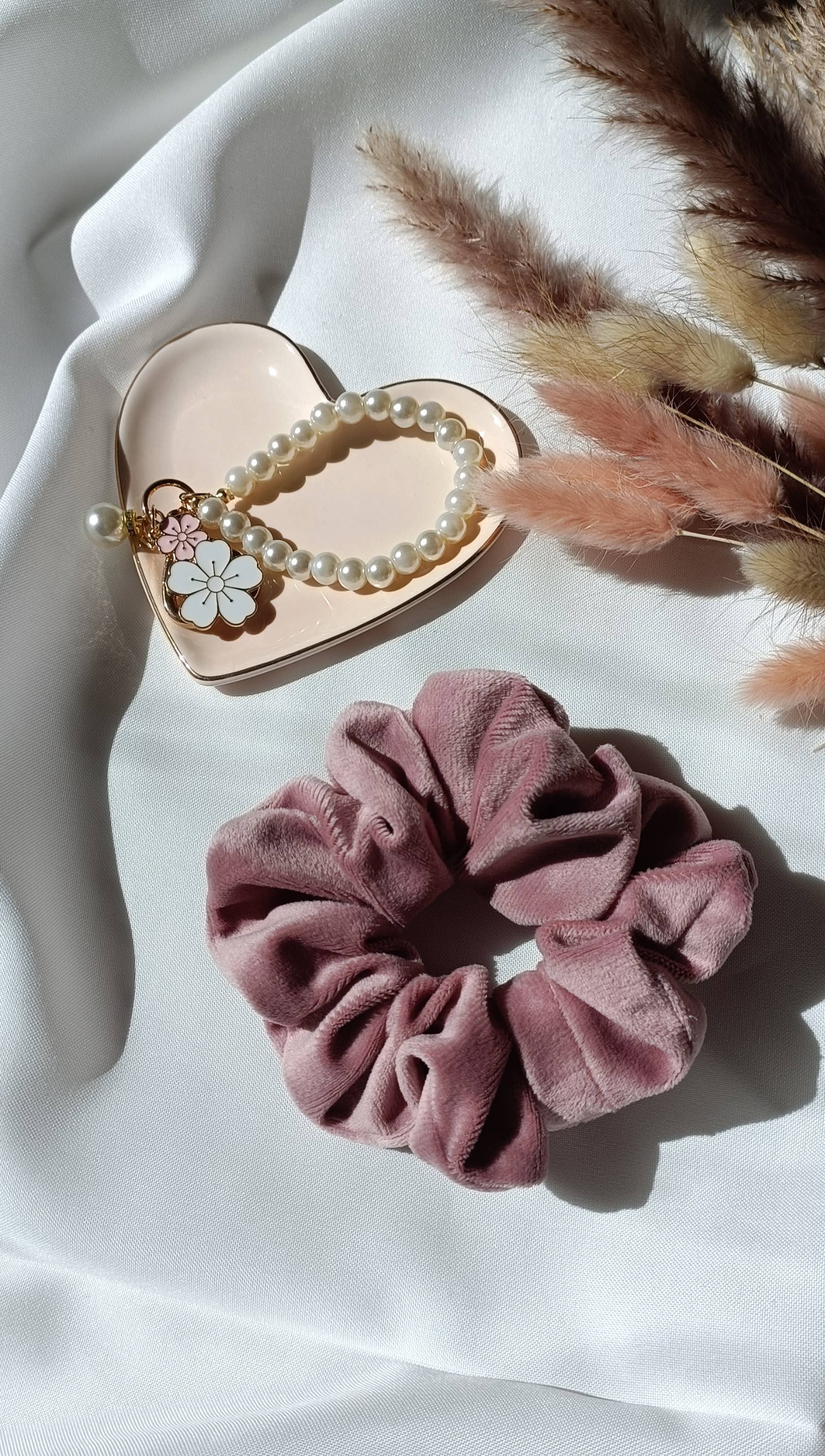 Elves and Fairies - Wholesale Scrunchie - Women's - Velvet Blush Scrunchie1