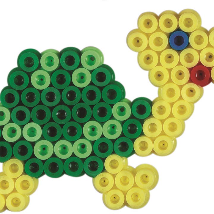 Hama Beads USA - Wholesale DIY Craft Kit - Kids - Small Round, Hexagon, Heart, Star & Square 5-Pack Pegboards