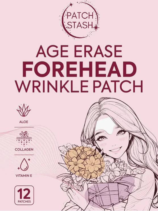 Patch Stash AGE ERASE Forehead Wrinkle Smoothing Patch for wholesale by Beauty Stash