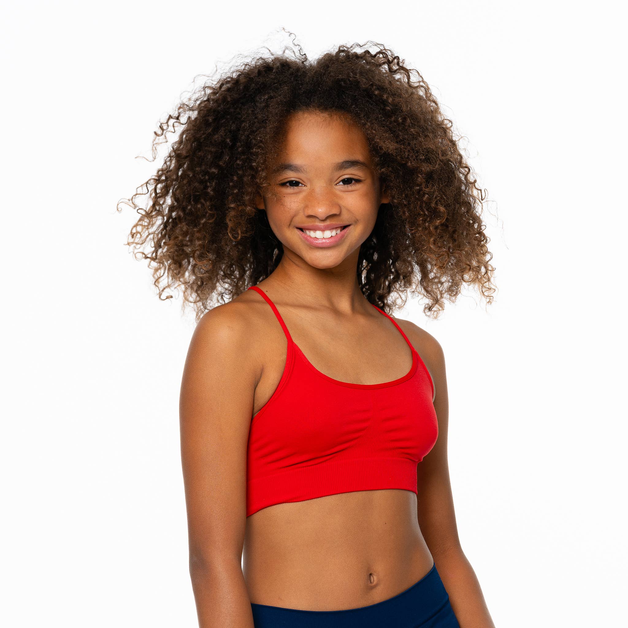 Malibu Sugar - Vendita all'ingrosso Intimo - Bambini - Reggiseno Racerback Cami Ragazze Taglia Unica10