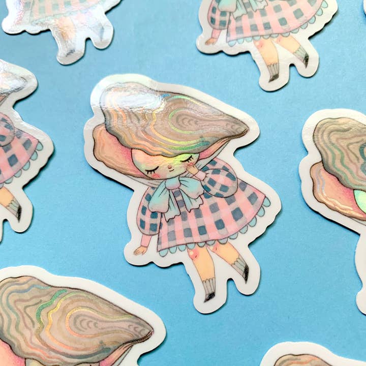 Hannakin - Wholesale Sticker - Pearl - Holographic Vinyl Sticker2