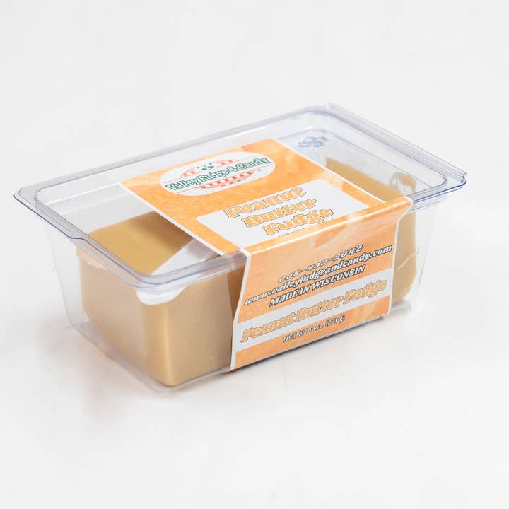 Valley Fudge & Candy - Wholesale Fudge - Peanut Butter 1/2 lb. Fudge Bar1