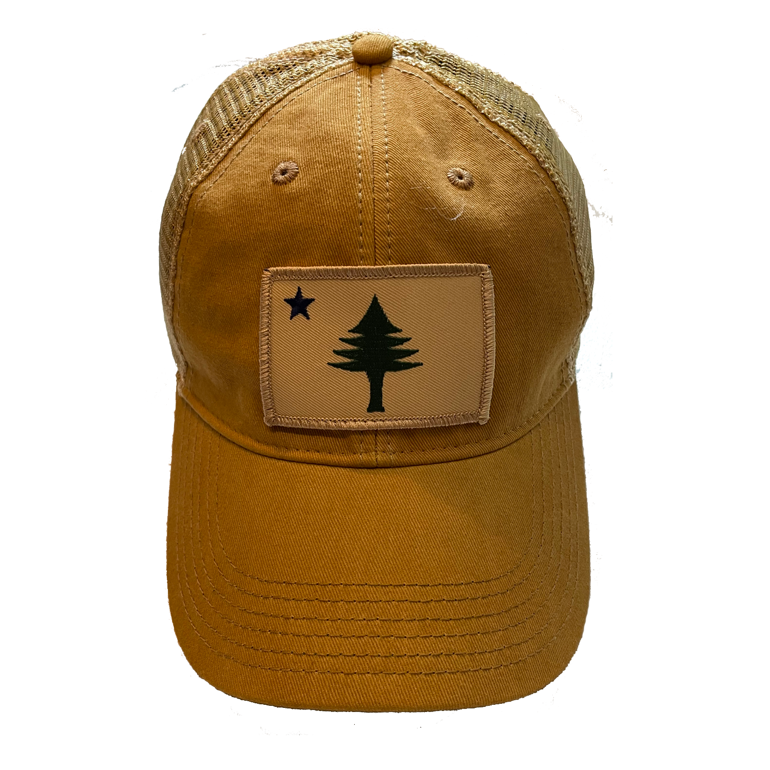 Original Maine - Wholesale Trucker Hat - Unisex - Original Maine Flag Faded Trucker Hat5