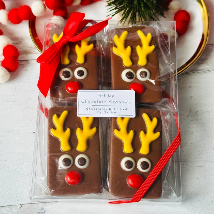 Chocolates Unlimited by Denise - Wholesale Chocolate Covered Sweets - Reindeer Inside Out Smore 1