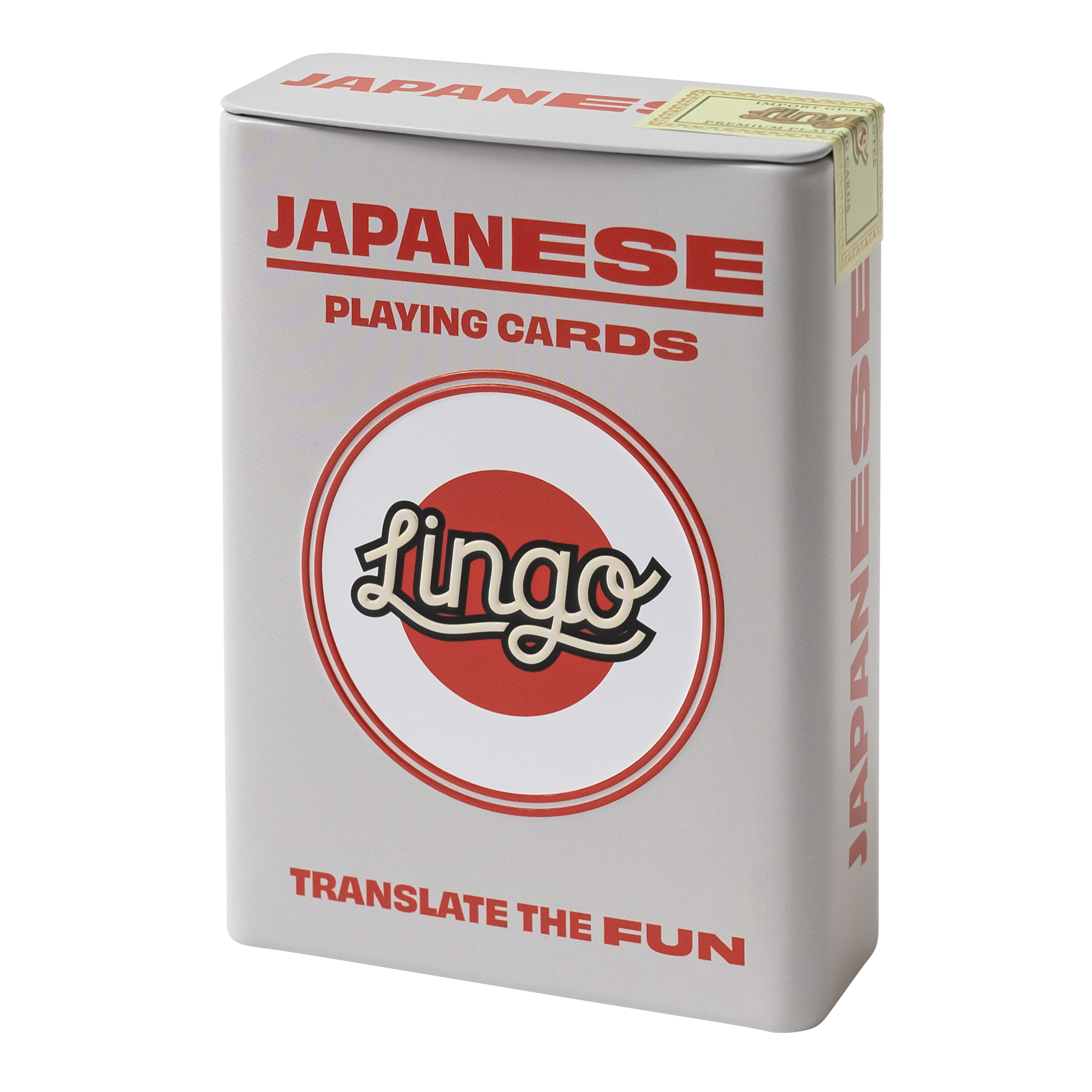 Lingo Playing Cards - Vente Jeu de cartes - Ensemble de boîtes de voyage Lingo : 60 jeux + présentoir7