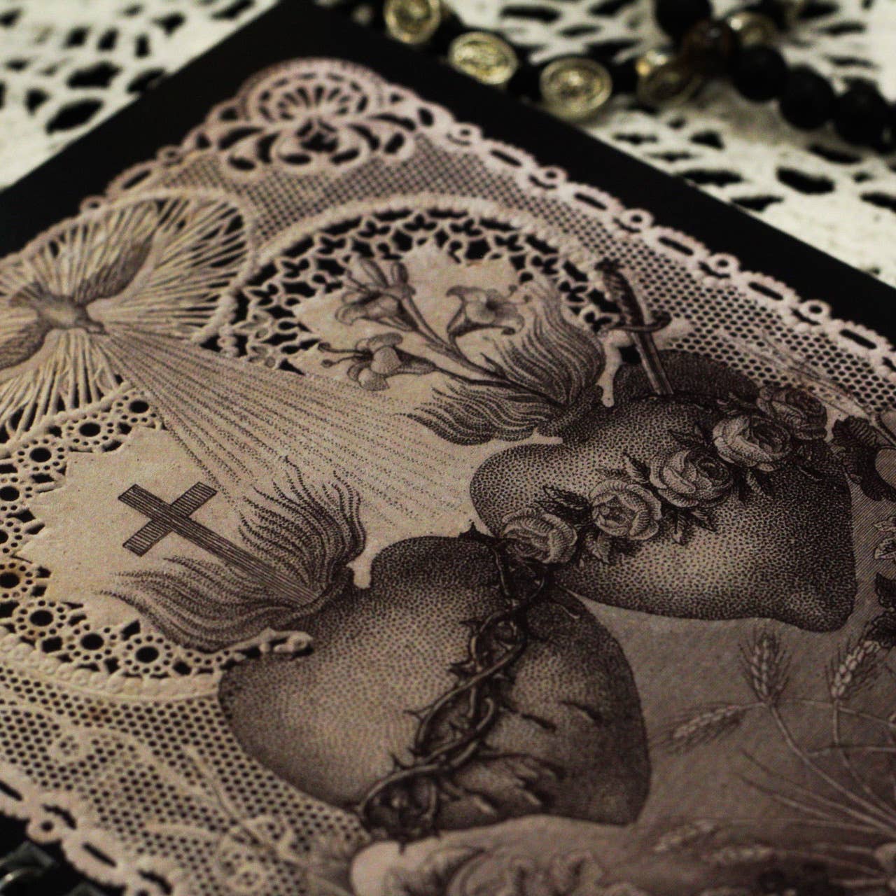 The Retro - a Full of Grace USA Company - Wholesale Dagboek/agenda - Notitieboek Heilig Hart / Onbevlekt Hart1