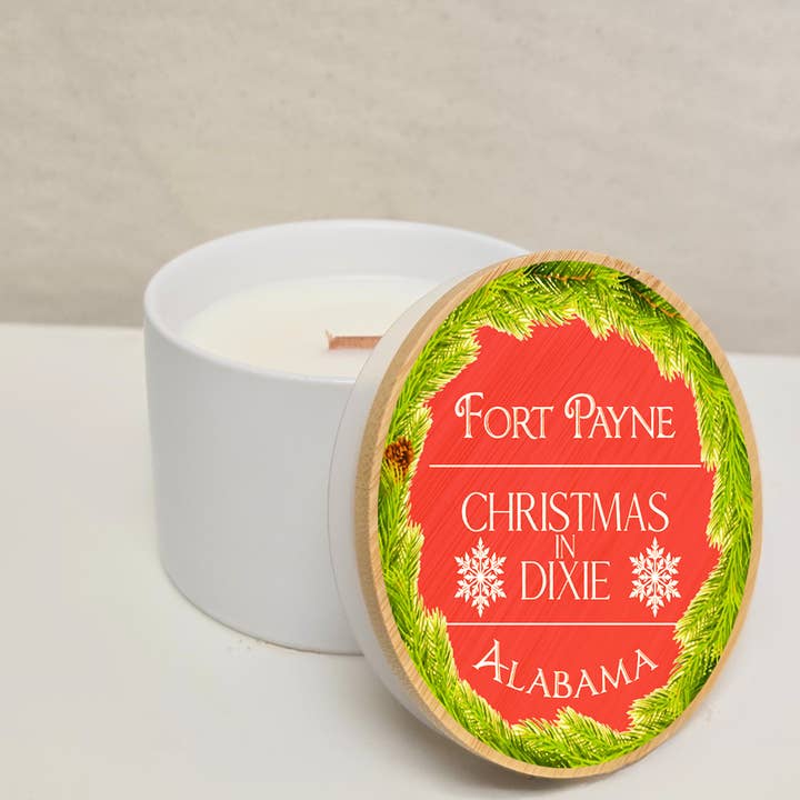 Fire & Pine - Wholesale Jar/Filled Candle - Triple Use Candle: Fresh Start w/ Custom Magnetic Lid1