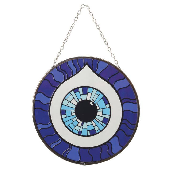 Benjamin International - Wholesale Suncatcher - Evil Eye Mosaic Suncatcher
