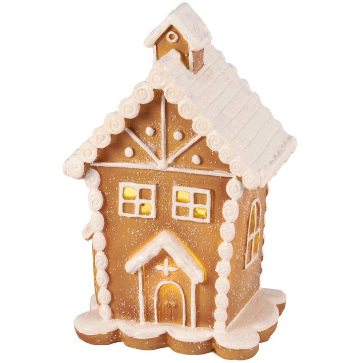 Primitives by Kathy - Wholesale Decorative Figurine - Lighted Iced Gingerbread Figurine