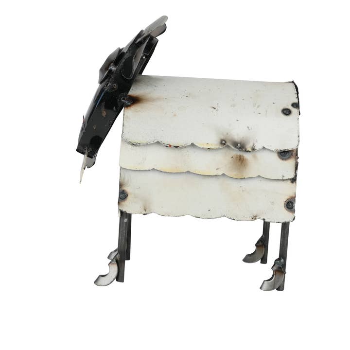 My Amigos Imports - Wholesale Decorative Figurine - Super Mini Farm Animal-Sheep-ER-Metal-7x9-Super Mini-Sheep
