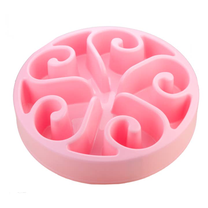 Eat Slow Live Longer Original Pink L for wholesale by Hofman Animal Care