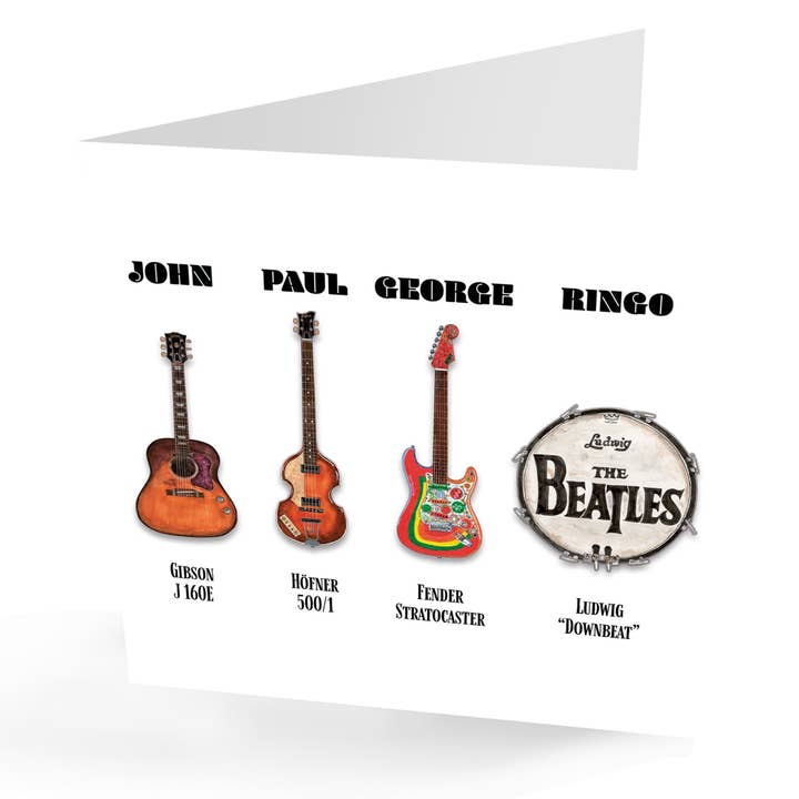 Beatles Card Or Any Occasion Beatles Card for wholesale by presentingperfection