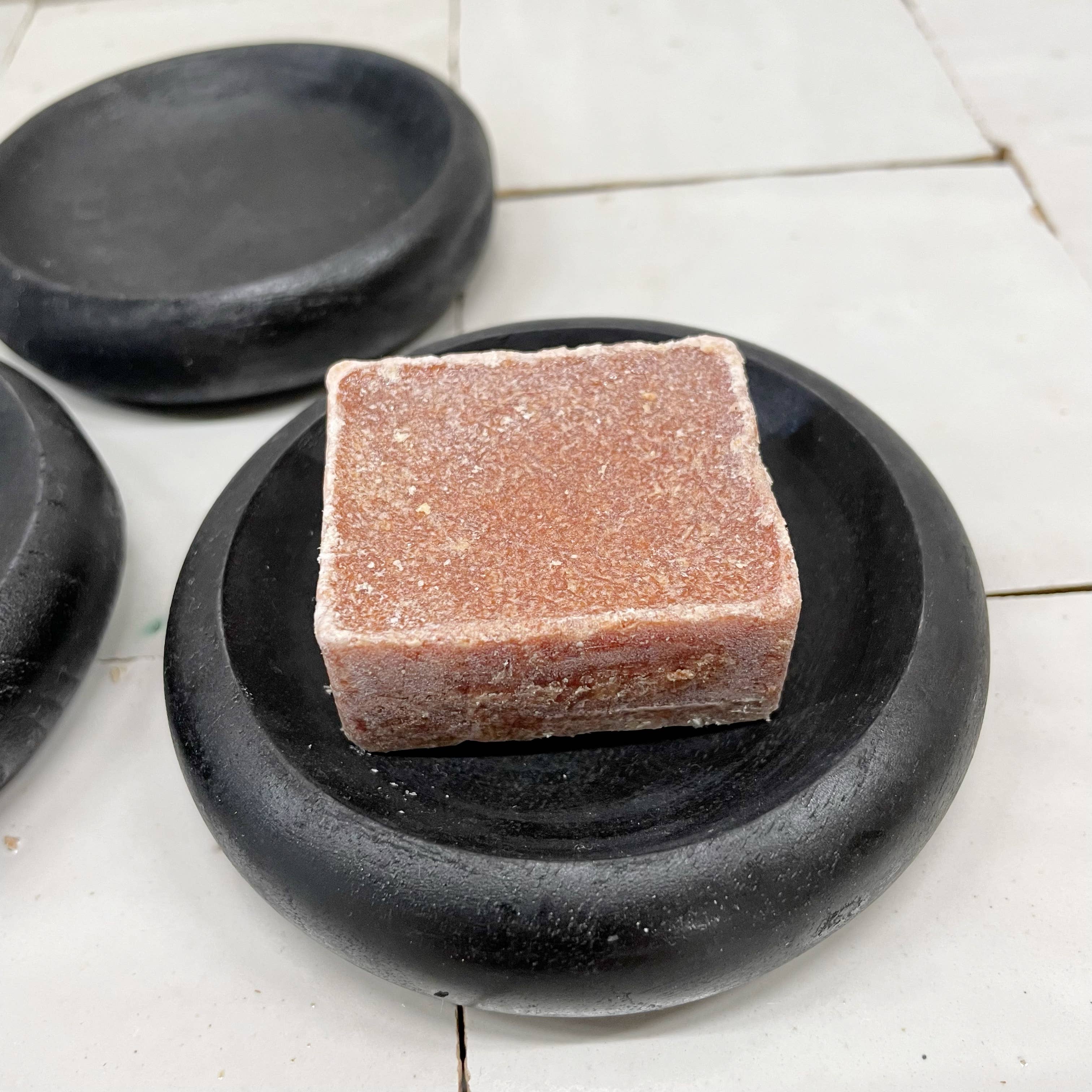 ByBazz - Wholesale Decorative Plate/Dish/Bowl - Schaaltje Teak Bali Zwart 9cm1