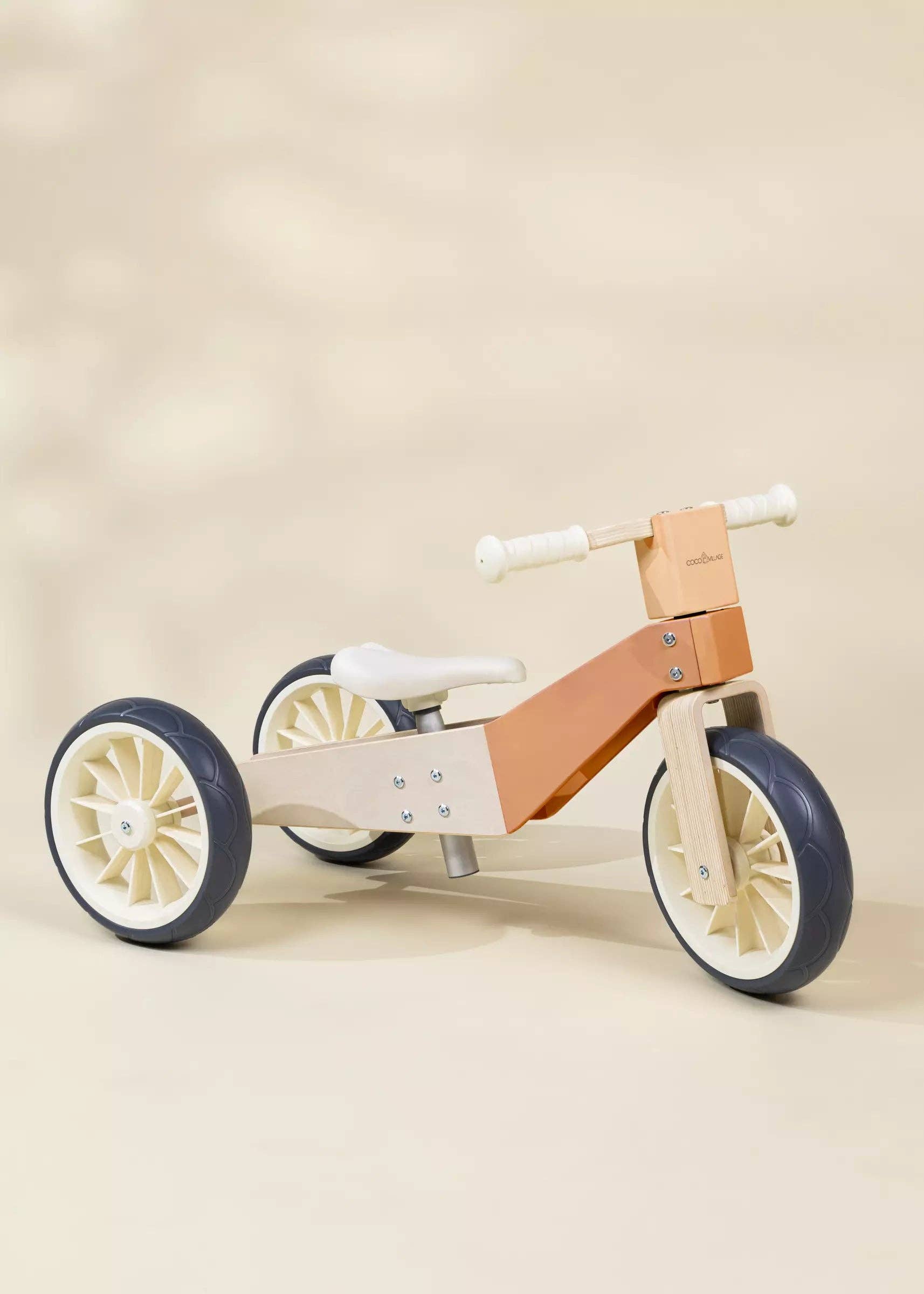 Coco Village - Wholesale Bike/Scooter - Kids - Wooden Balance Bike 3-in-1 - Grapefruit5