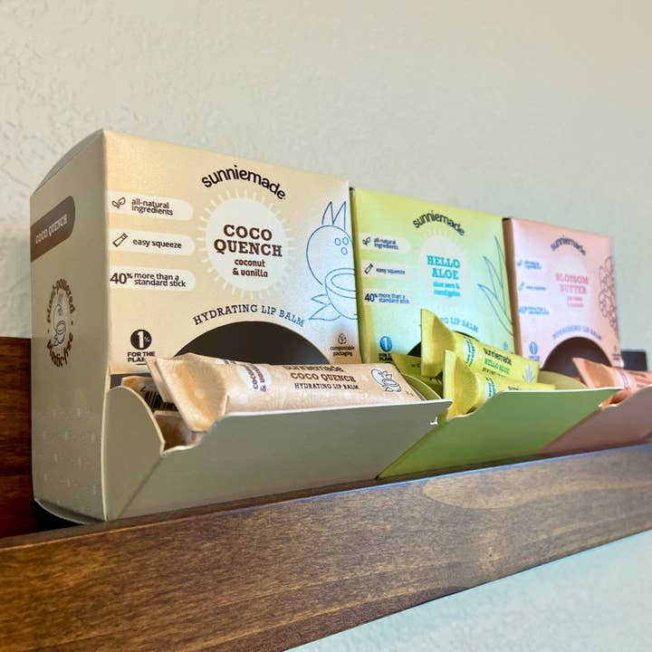 Sunniemade - Wholesale Lip Balm - Coco Quench Hydrating Lip Balm — 12-unit display case1