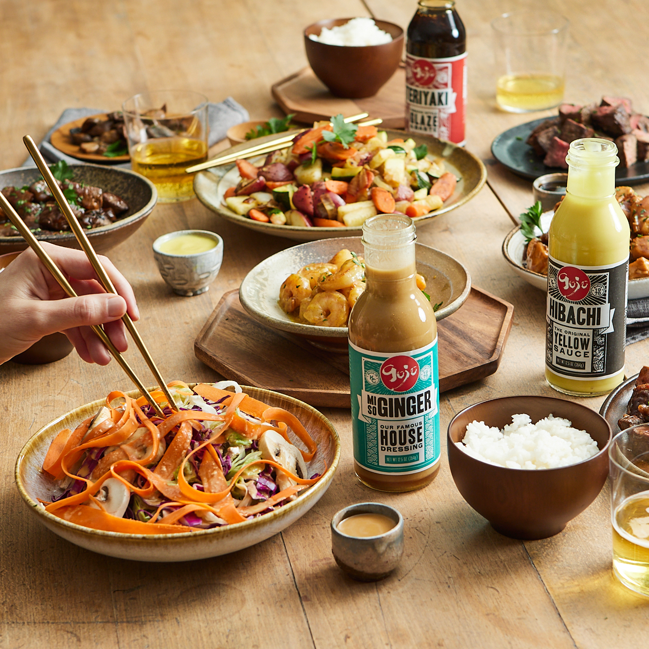 Gojo Japanese Foods – Großhandel Soße – Hibachi Gelbe Sauce – Würzig und Buttrig mit Asiatischem Flair6