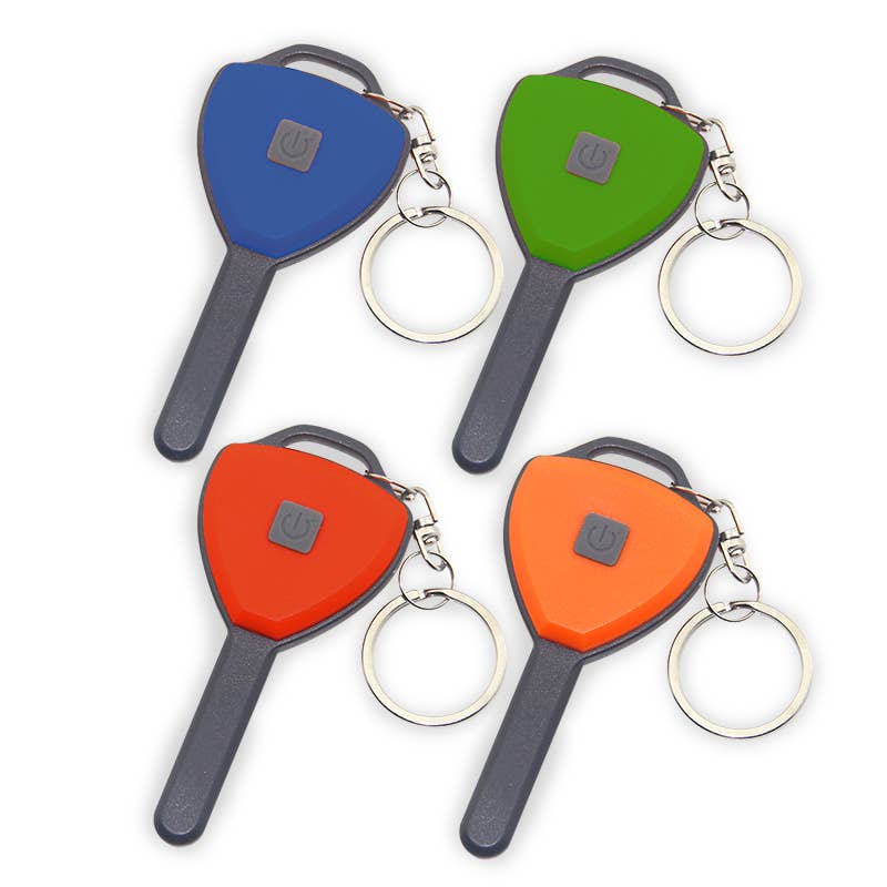 Flipo Group, Ltd. - Wholesale Keychain - Unisex - Gamma Ray Key-Shaped Keychain Light, 24 pc. display2