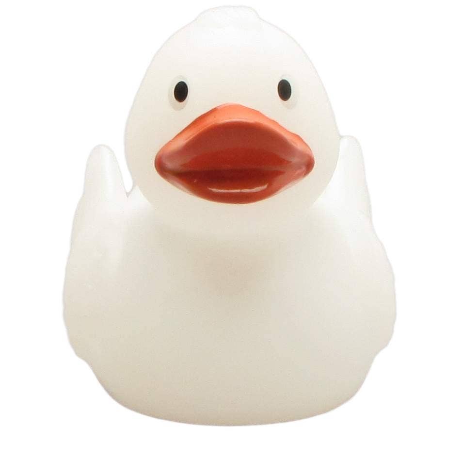 Duckshop – wholesale Badleksak - Baby – Gummi Duck Magic Duck UV färgförändring vit till rosa - gummi anka3